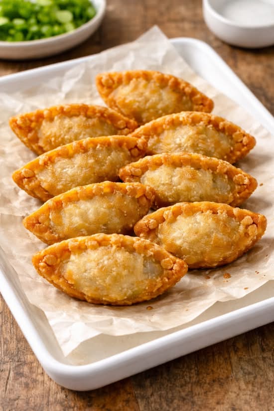 Deep-Fried Dumplings / 炸饺子